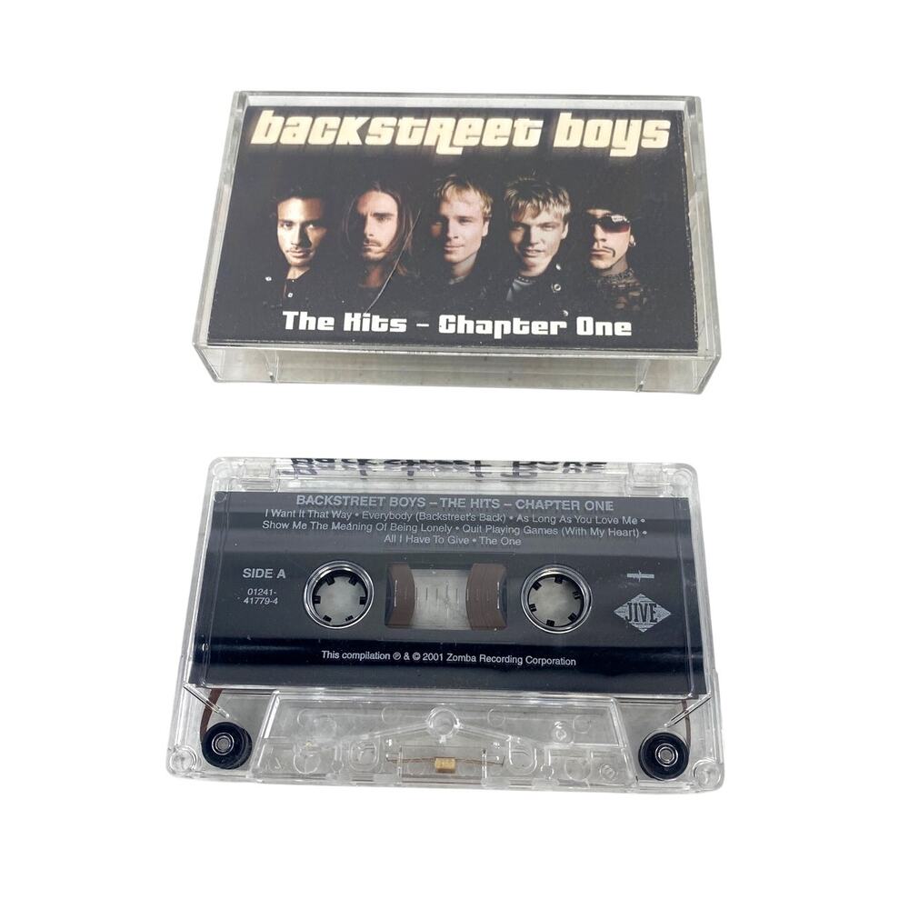Vintage 2001 Backstreet Boys The Hits Chapter One Cassette Tape Tested Jive